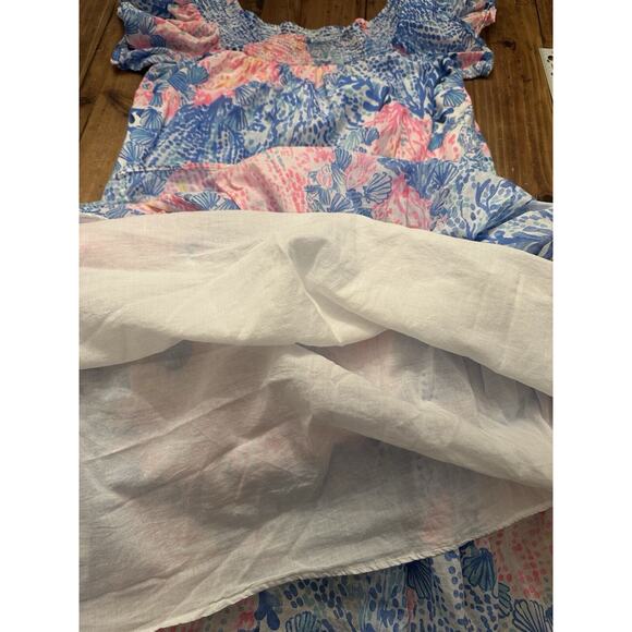Lilly Pulitzer Dezi Maxi Dress Sway With Me Size Small Rare Euc Resort Coastal - Picture 11 of 14
